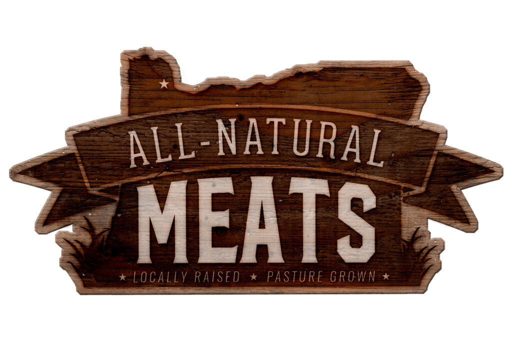 All-Natural Meats logo